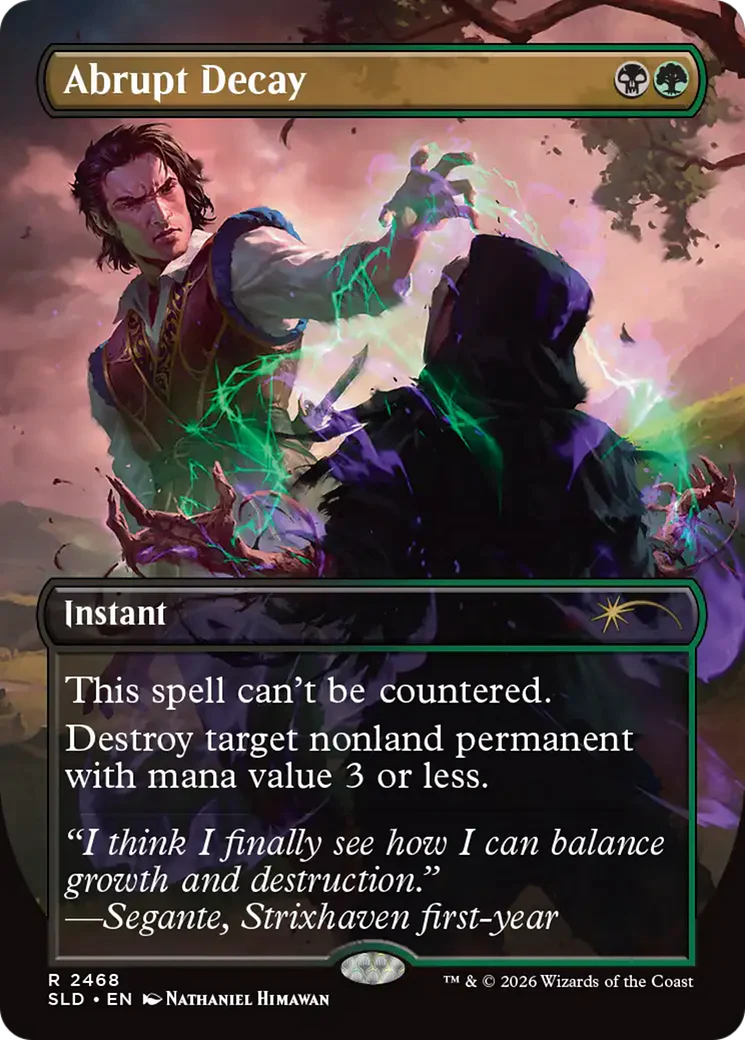 Abrupt Decay [Secret Lair Drop Series]