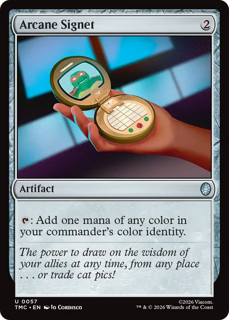 Arcane Signet [Teenage Mutant Ninja Turtles Commander]
