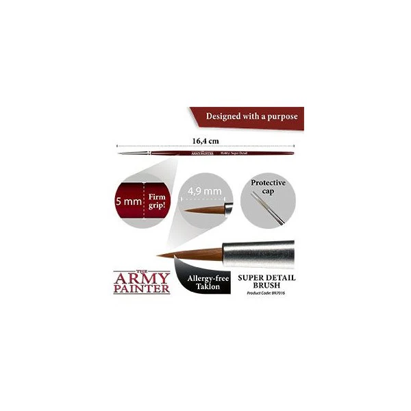 Army Painter Brushes - Hobby Brush - Super Detail - Image 2