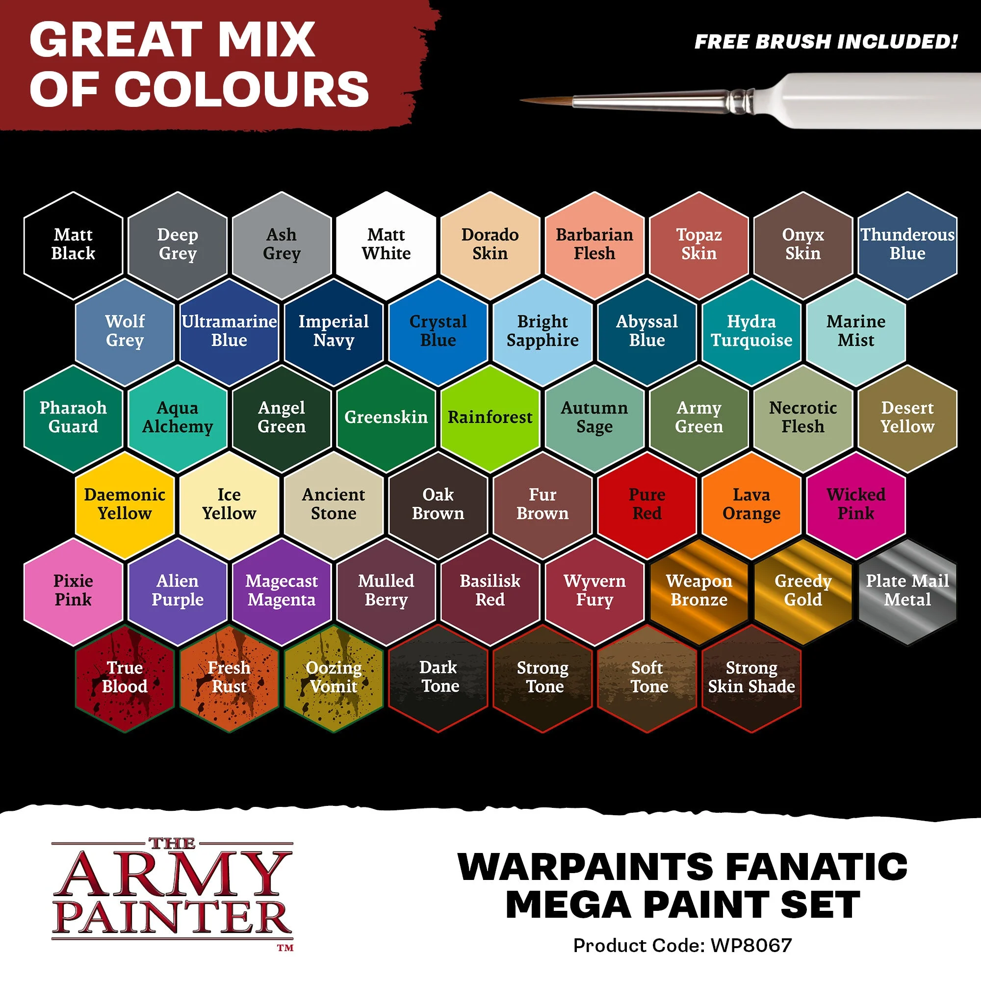 Army Painter - Warpaints Fanatic - Mega Paint Set - Image 3