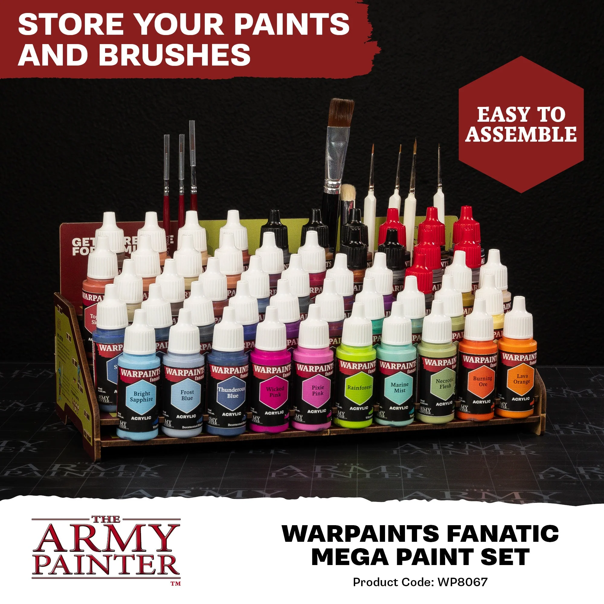 Army Painter - Warpaints Fanatic - Mega Paint Set - Image 4