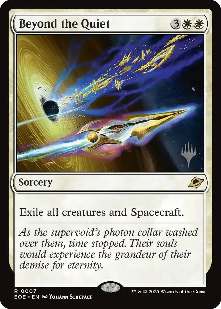 Beyond the Quiet (Promo Pack) [Edge of Eternities Promo Pack]