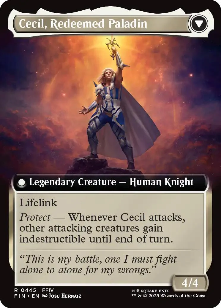 Cecil, Dark Knight // Cecil, Redeemed Paladin (Extended Art) [FINAL FANTASY] - Image 2
