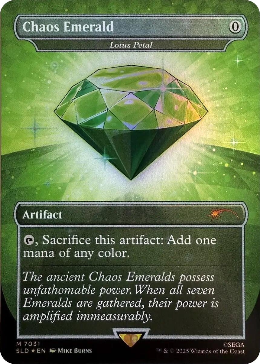 Chaos Emerald - Lotus Petal (7031) [Secret Lair Drop Series]
