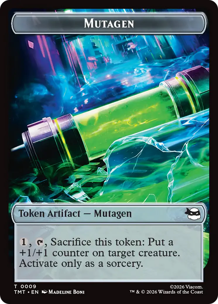 Copy // Mutagen Double-Sided Token [Teenage Mutant Ninja Turtles Tokens] - Image 2