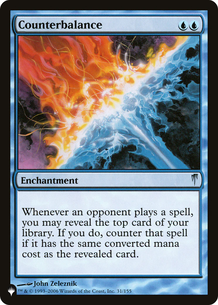 Counterbalance [The List]