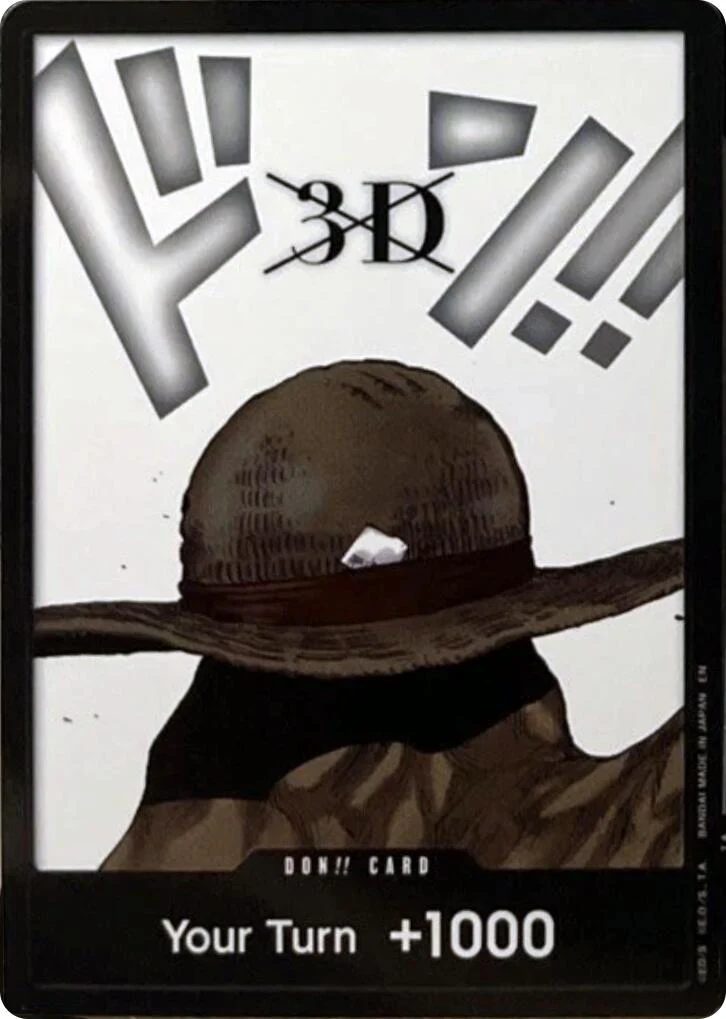 DON!! Card (3D) (Double Pack Set Vol. 8) [Legacy of the Master]