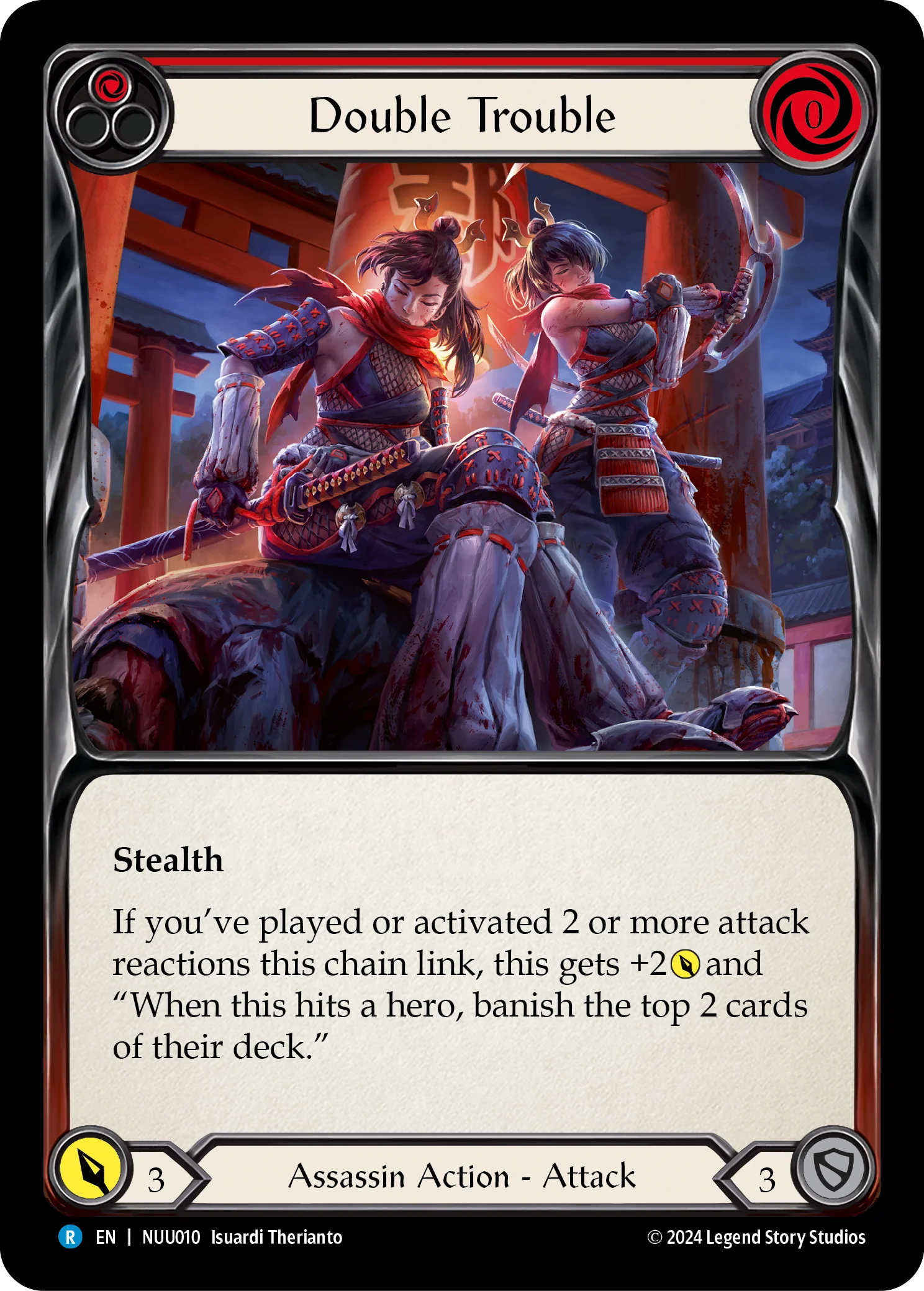Double Trouble [NUU010] (Part the Mistveil Nuu Blitz Deck)
