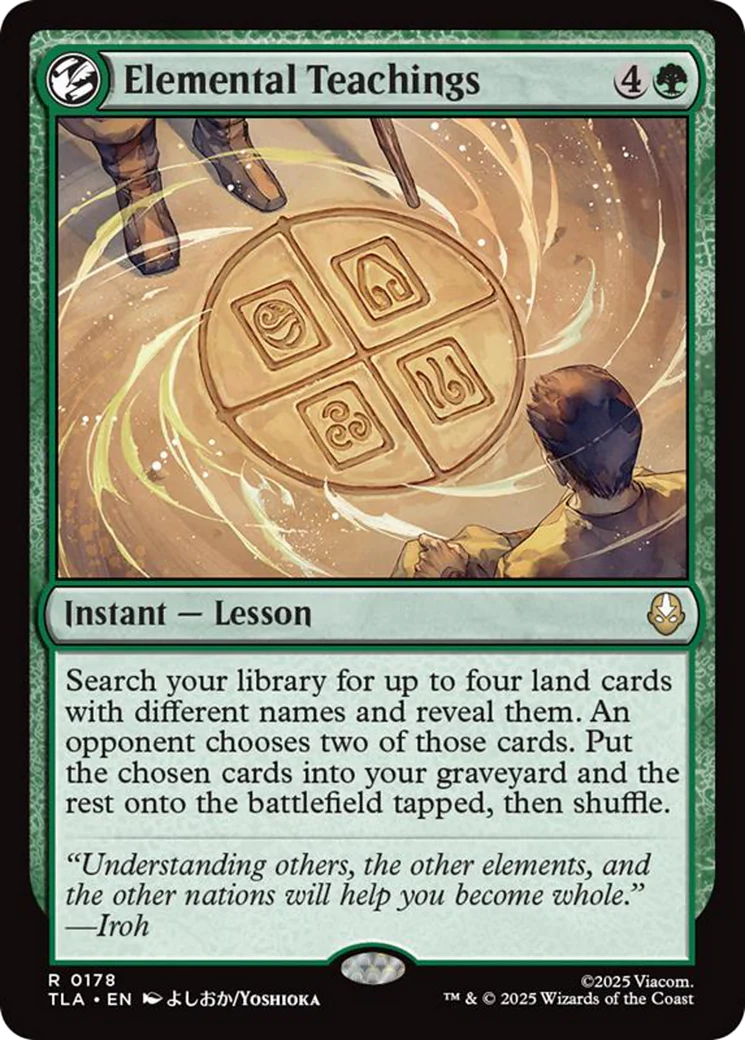 Elemental Teachings [Avatar: The Last Airbender]