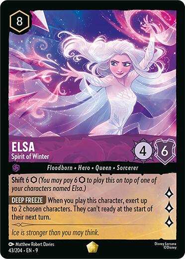 Elsa - Spirit of Winter (43/204) [Fabled]