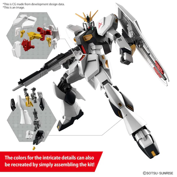 Entry Grade 1/144 RX93 NU Gundam - Image 2