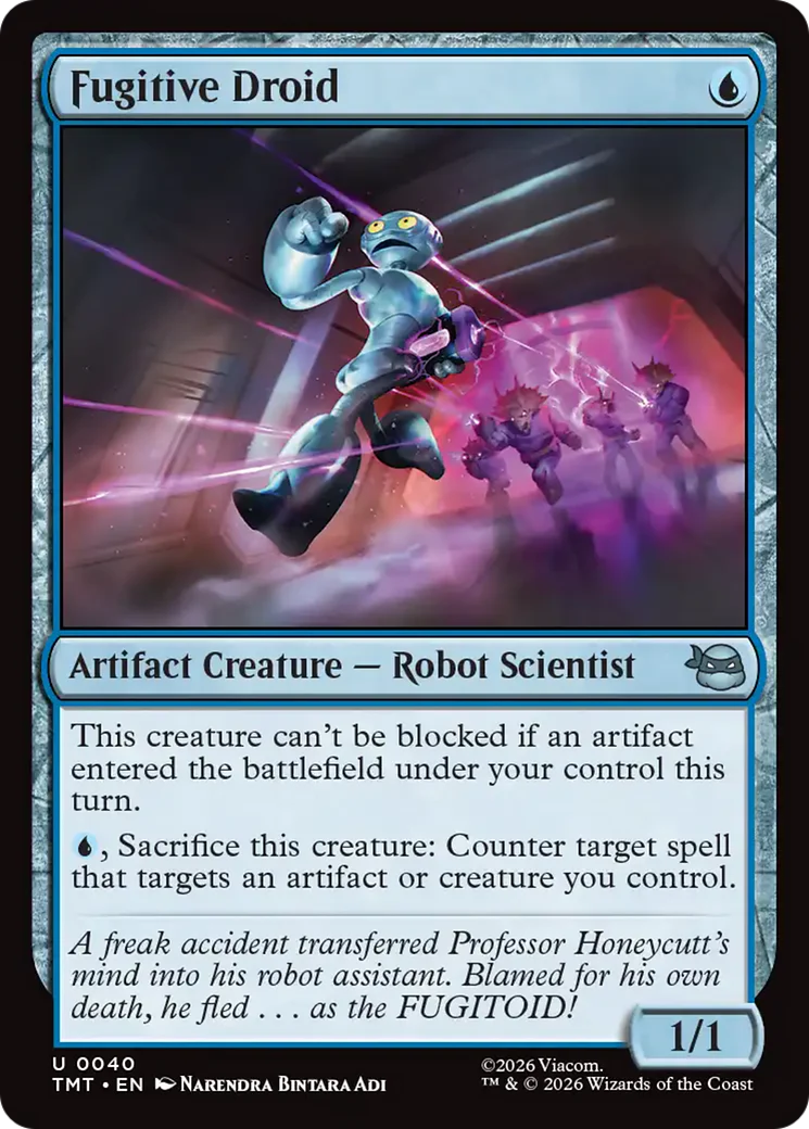Fugitive Droid [Teenage Mutant Ninja Turtles]