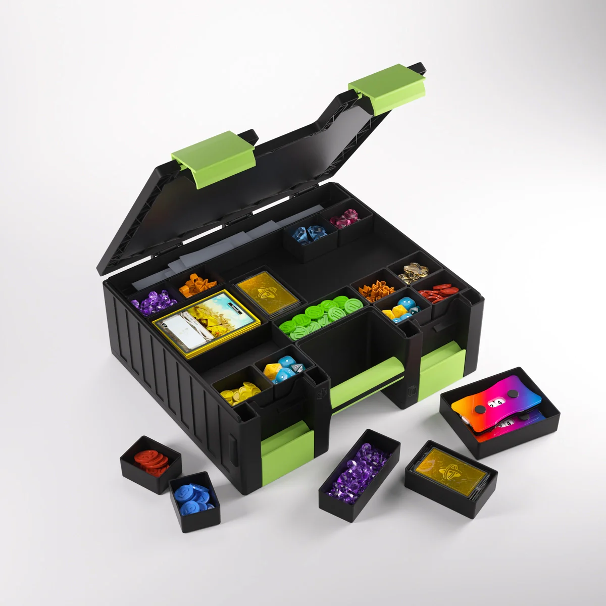 Gamegenic Game Castle - Black/Green - Image 6