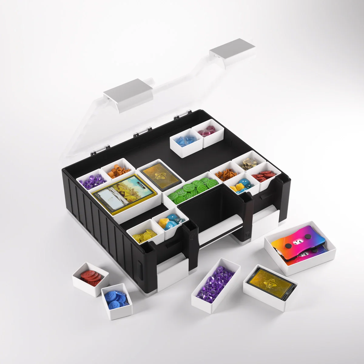Gamegenic Game Castle - Black/White/Clear - Image 6