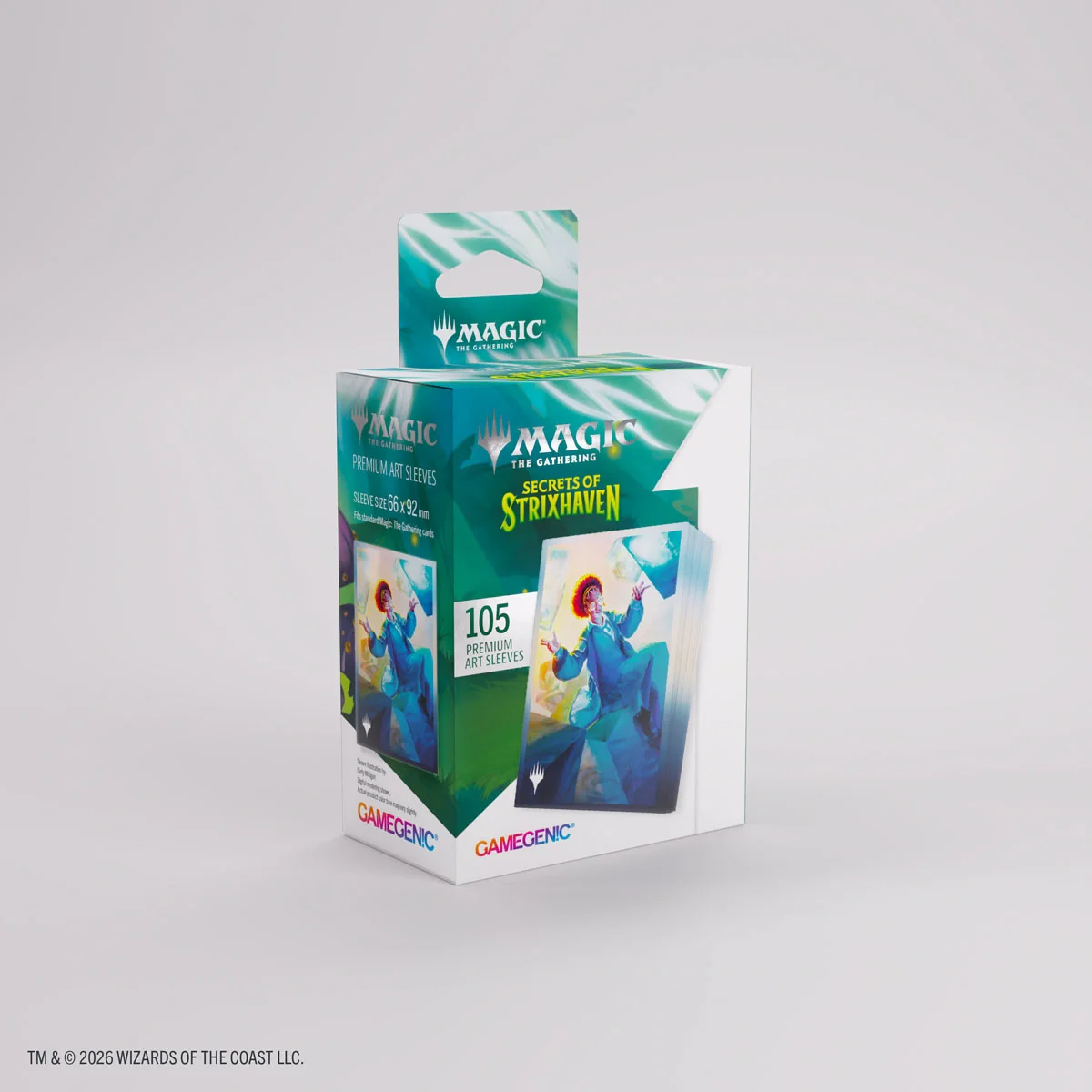 Gamegenic Premium Art Sleeves - Secrets of Strixhaven: Zimone (105 Sleeves Per Pack) - Image 2