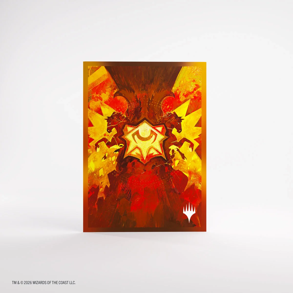 Gamegenic Premium Art Sleeves - Secrets of Strixhaven: Lorehold (105 Sleeves Per Pack)