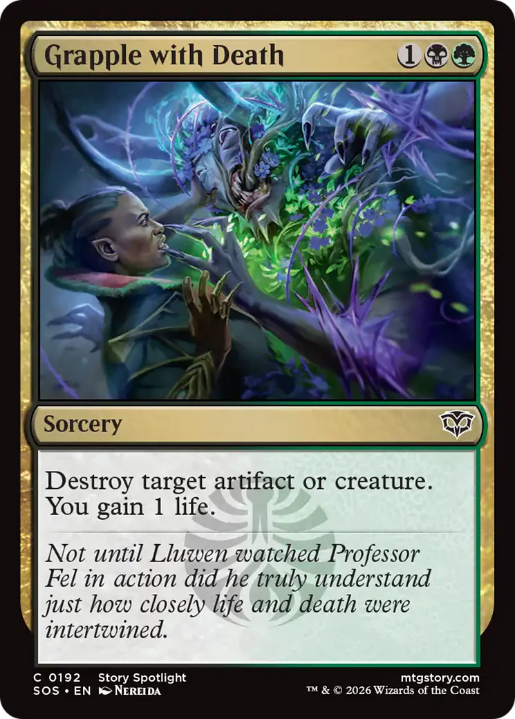 Grapple with Death [Secrets of Strixhaven]