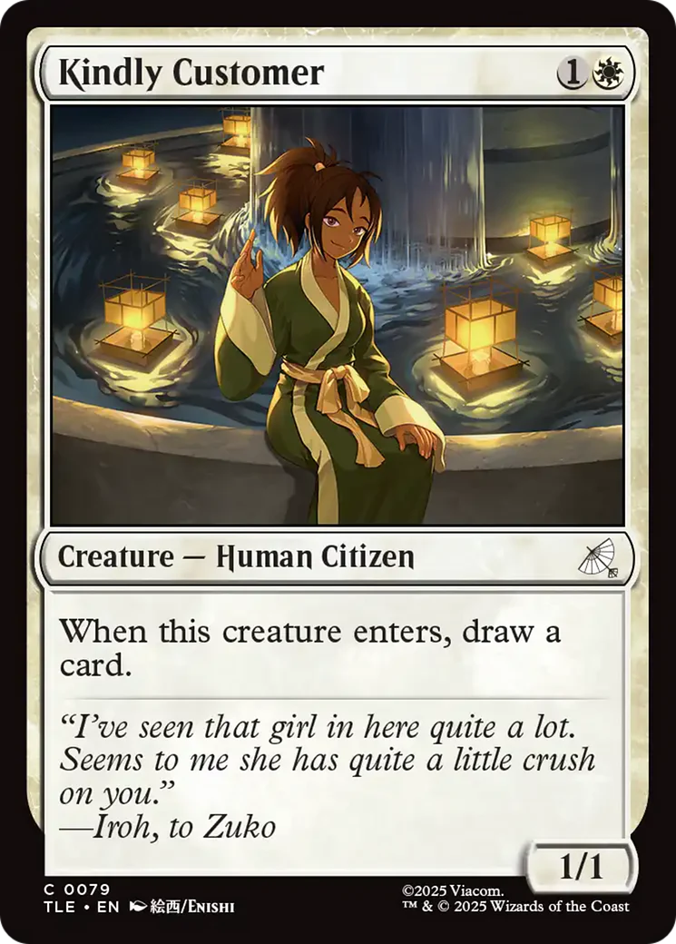 Kindly Customer [Avatar: The Last Airbender: Eternal-Legal]