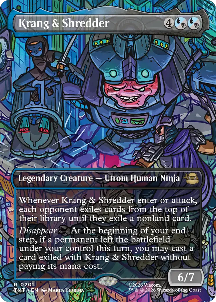 Krang & Shredder (Borderless) [Teenage Mutant Ninja Turtles]