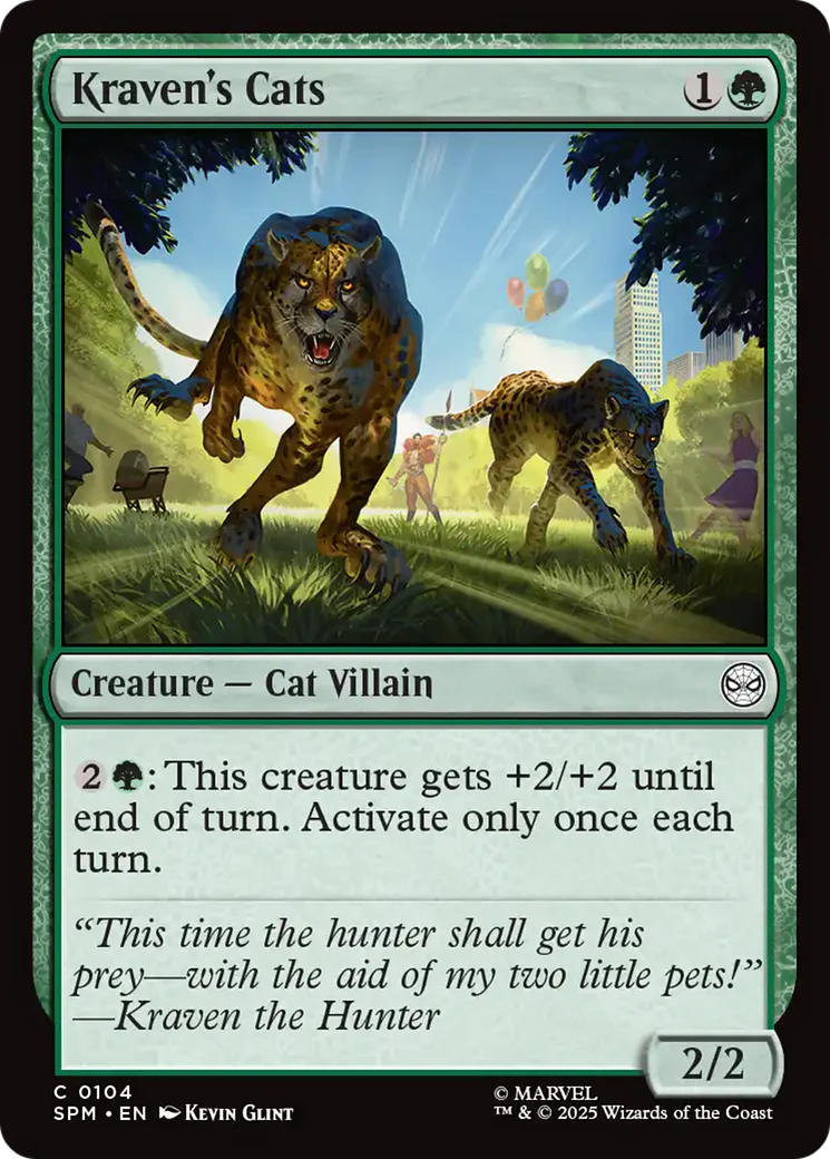 Kraven's Cats [Marvel's Spider-Man]