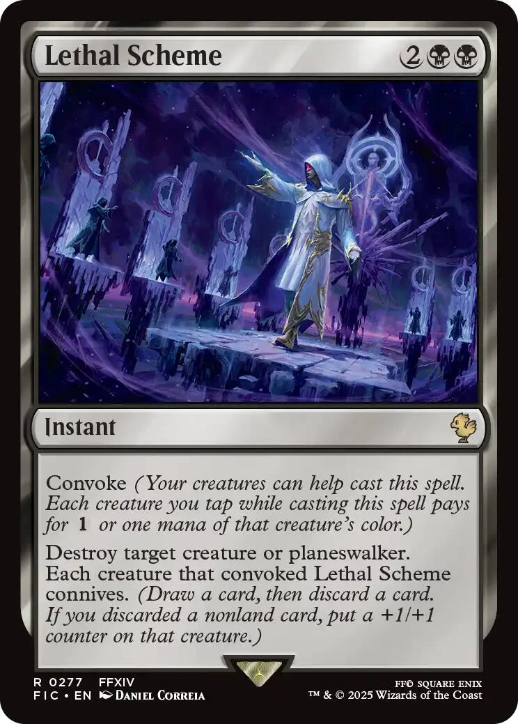 Lethal Scheme (Surge Foil) [FINAL FANTASY Commander]