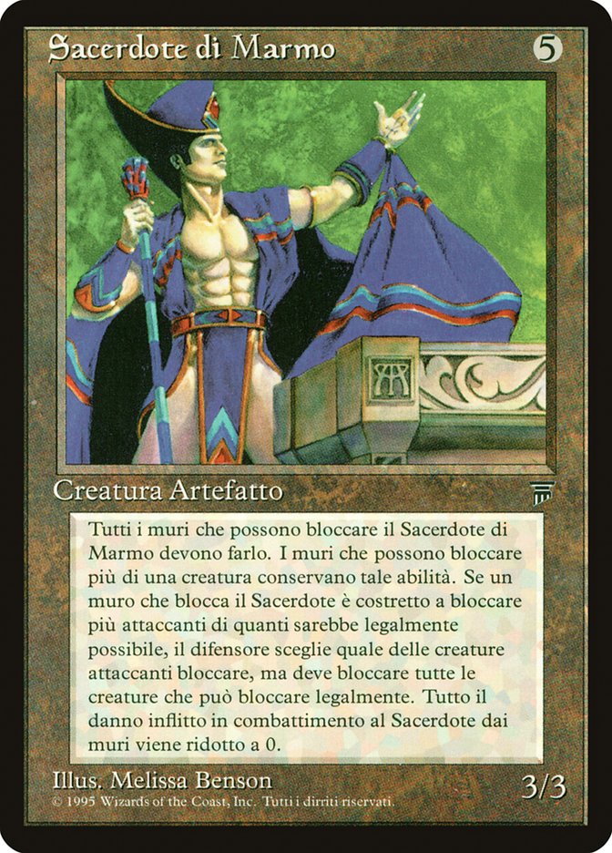 Marble Priest [Legends] - Near Mint, Italian