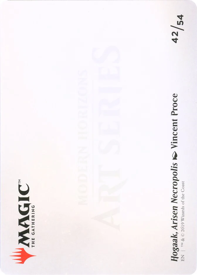 Hogaak, Arisen Necropolis // Hogaak, Arisen Necropolis [Modern Horizons Art Series] - Image 2
