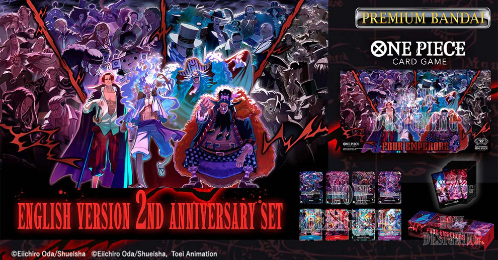 One Piece Card Game - English 2nd Anniversary Set