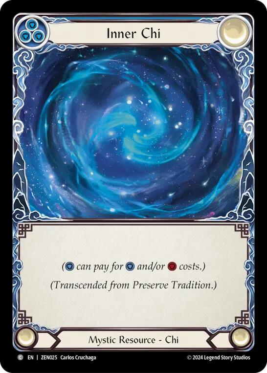 Preserve Tradition // Inner Chi [ZEN025] (Part the Mistveil Zen Blitz Deck) - Image 2