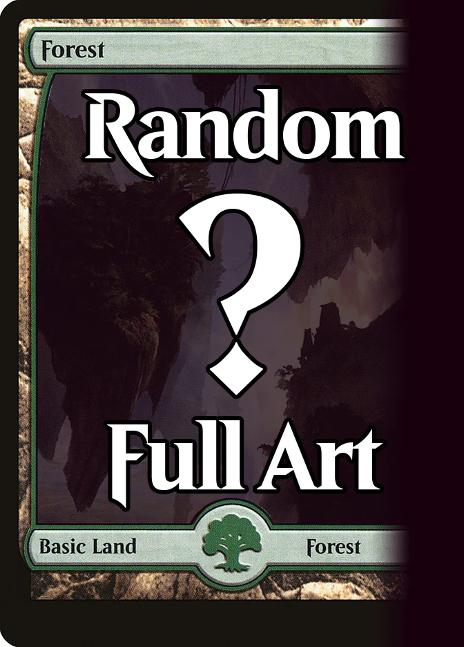Random FULL ART Basic Land - Forest