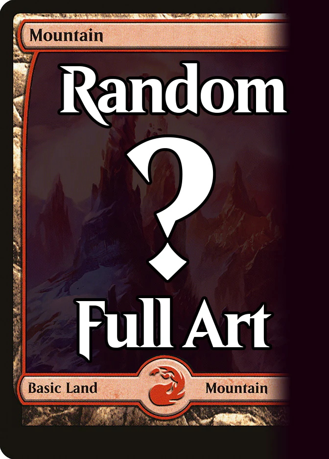Random FULL ART Basic Land - Mountain