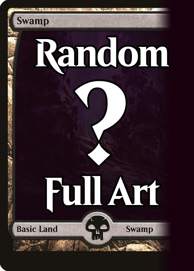 Random FULL ART Basic Land - Swamp