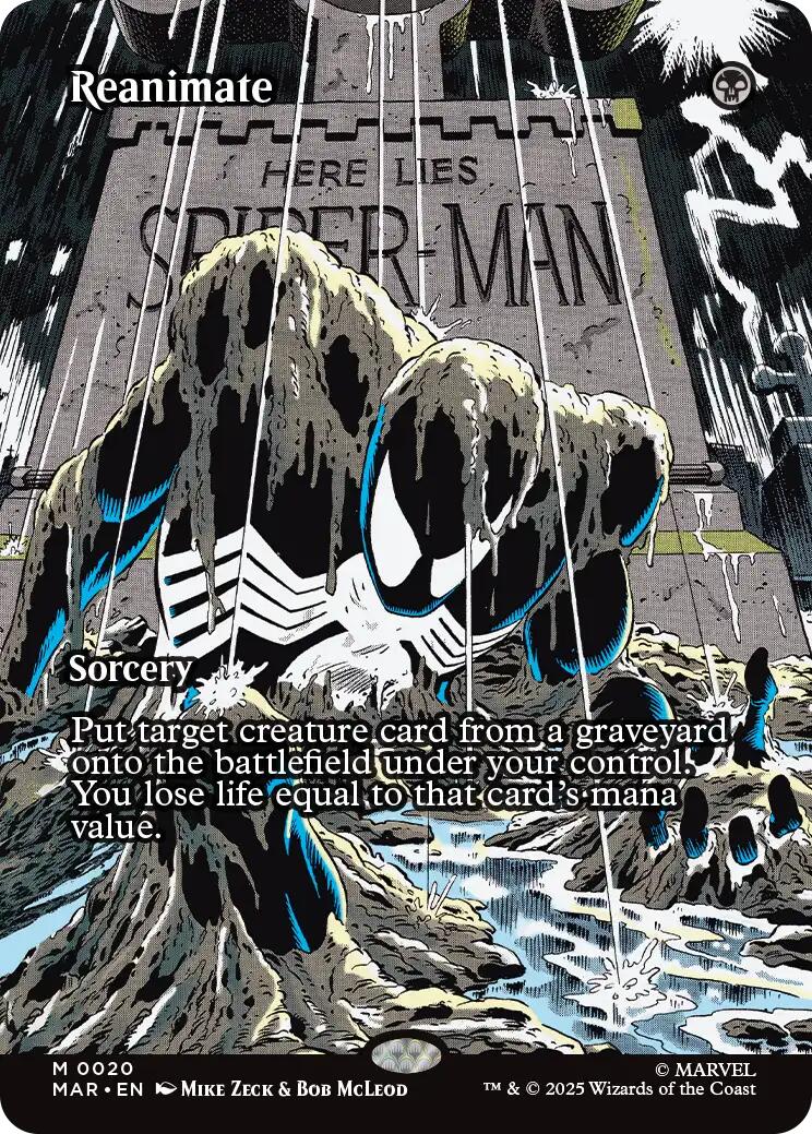 Reanimate (Borderless) [Marvel Universe: Eternal-Legal]