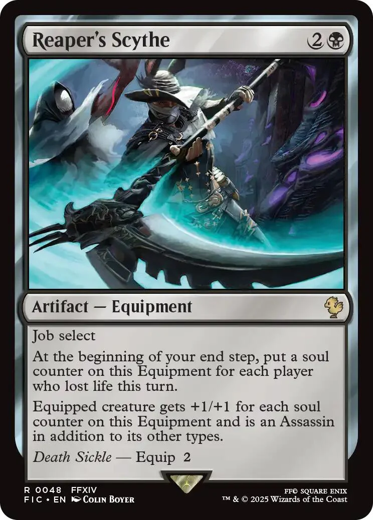 Reaper's Scythe (Surge Foil) [FINAL FANTASY Commander]