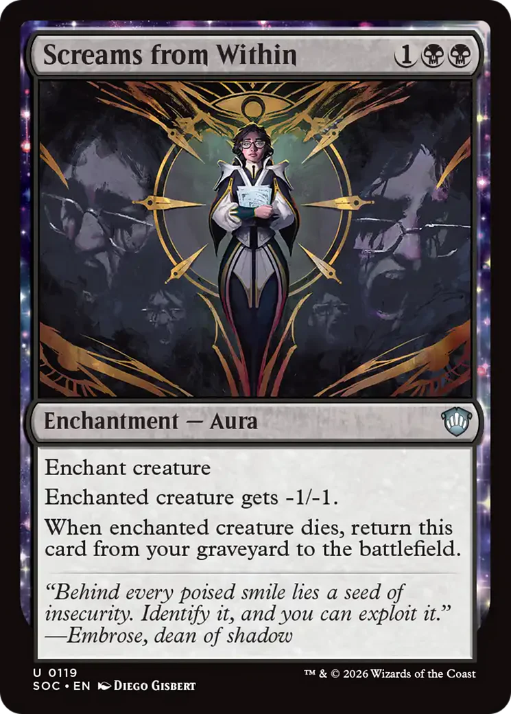 Screams from Within [Secrets of Strixhaven Commander]