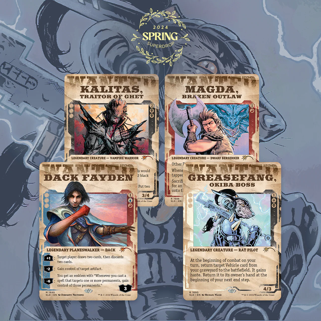 Secret Lair Showcase: Outlaws of Thunder Junction - Rainbow Foil Edition