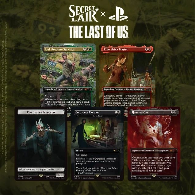 Secret Lair x The Last of Us: Part I - Non-Foil Edition