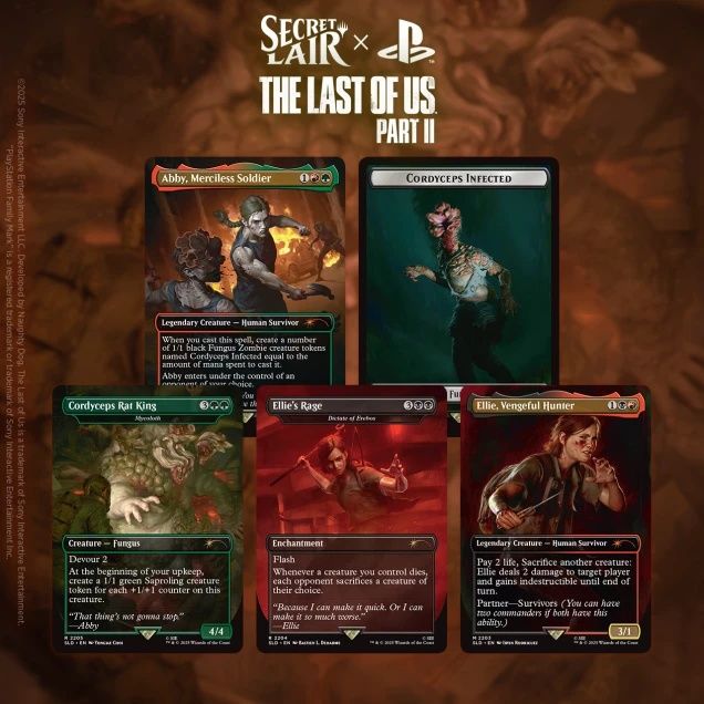 Secret Lair x The Last of Us: Part II - Non-Foil Edition