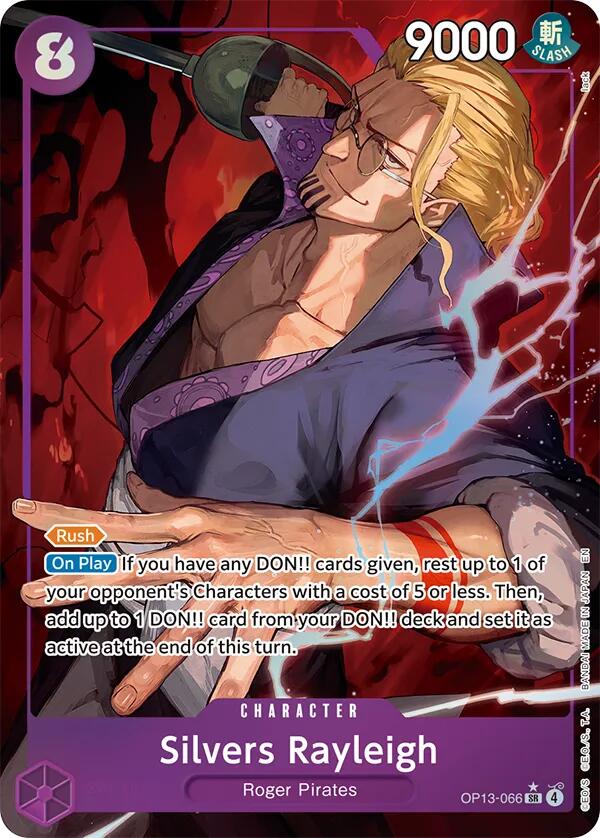 Silvers Rayleigh (Alternate Art) [Carrying On His Will]