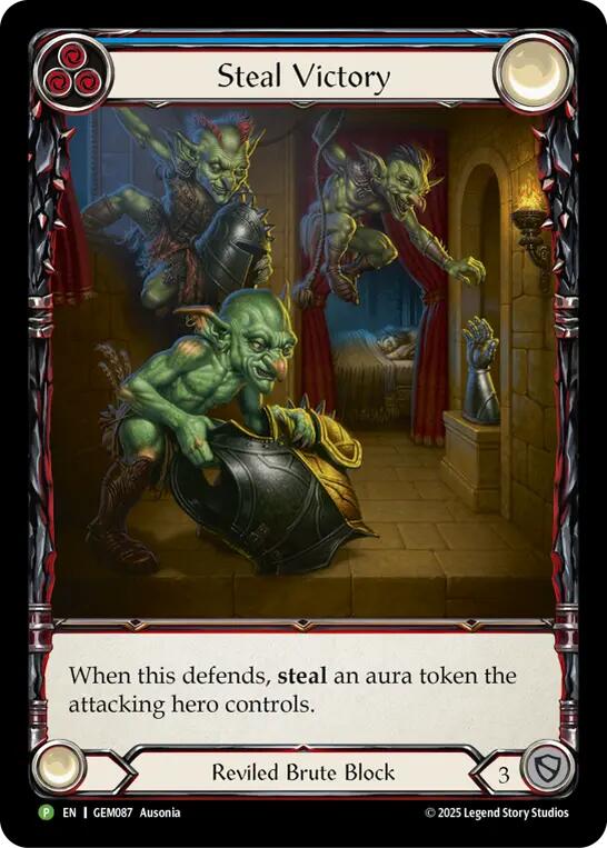 Steal Victory [GEM087] (GEM Pack 3)  Rainbow Foil