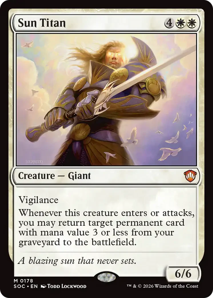 Sun Titan [Secrets of Strixhaven Commander]