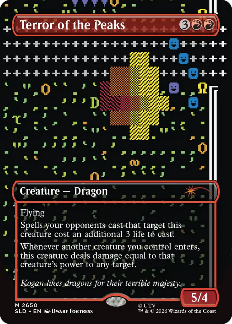 Terror of the Peaks [Secret Lair Drop Series]
