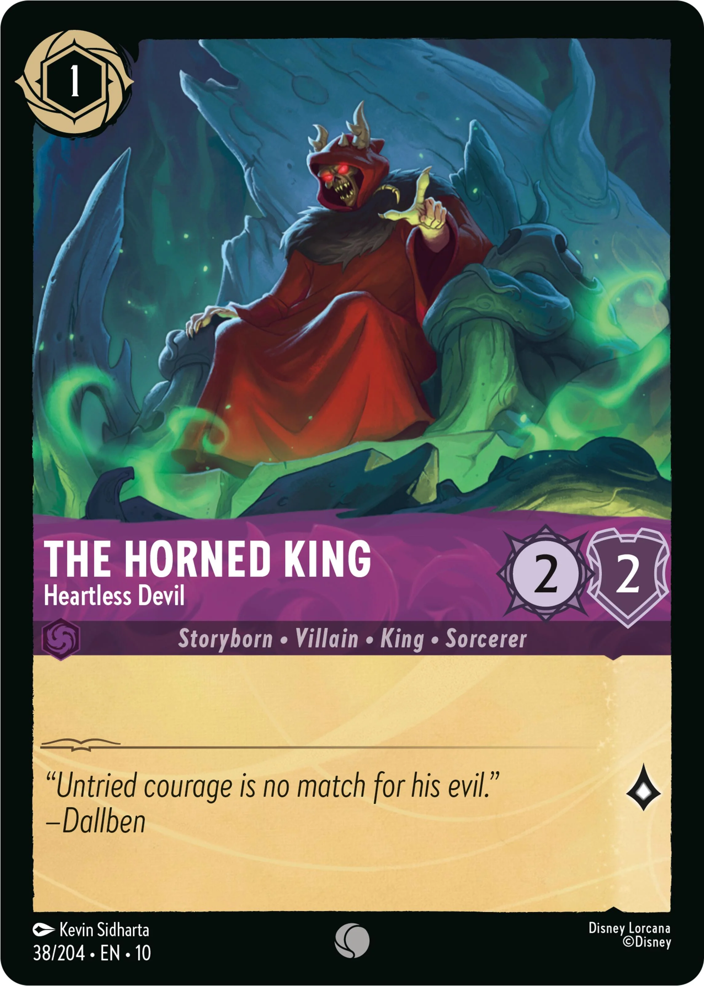 The Horned King - Heartless Devil (38/204) [Whispers in the Well]