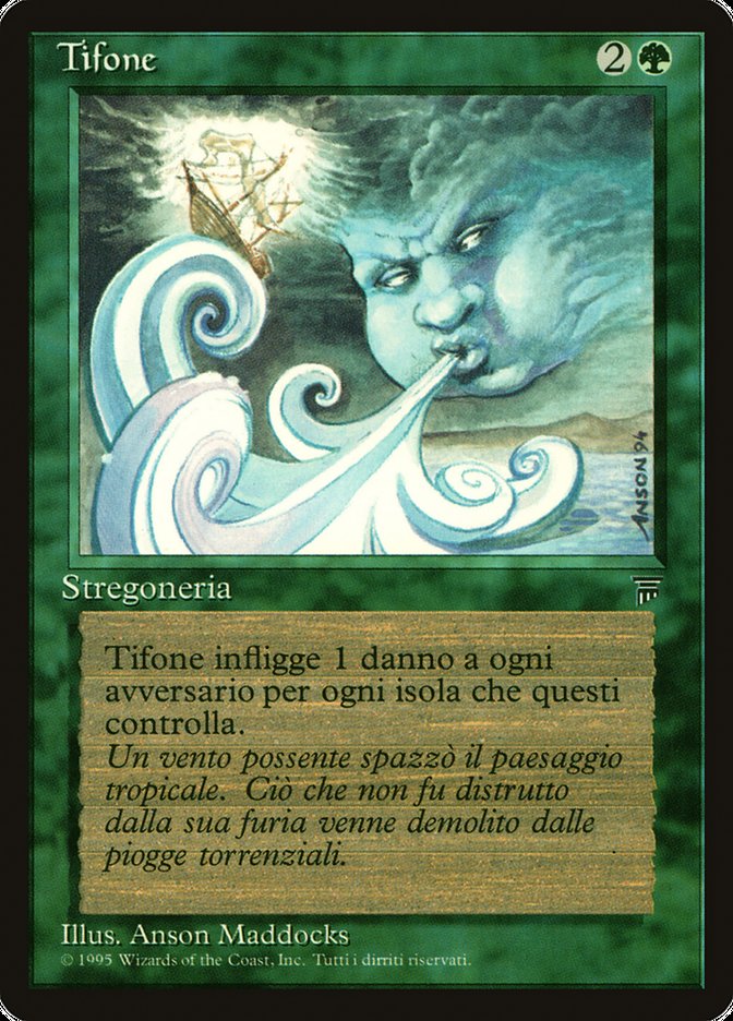 Typhoon [Legends] - Near Mint, Italian