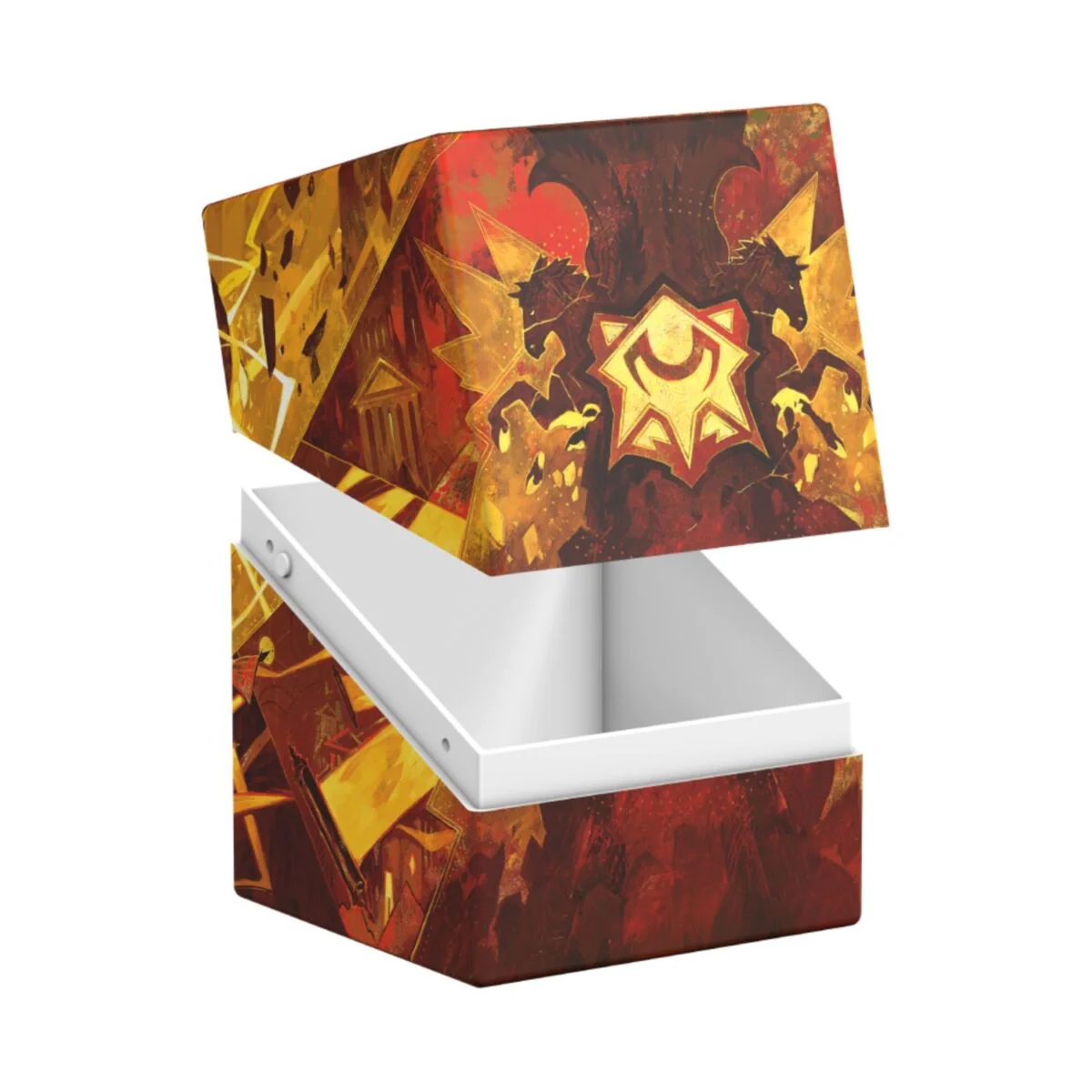 Ultimate Guard 100+ Boulder Deck Case: Secrets of Strixhaven - Lorehold - Image 2