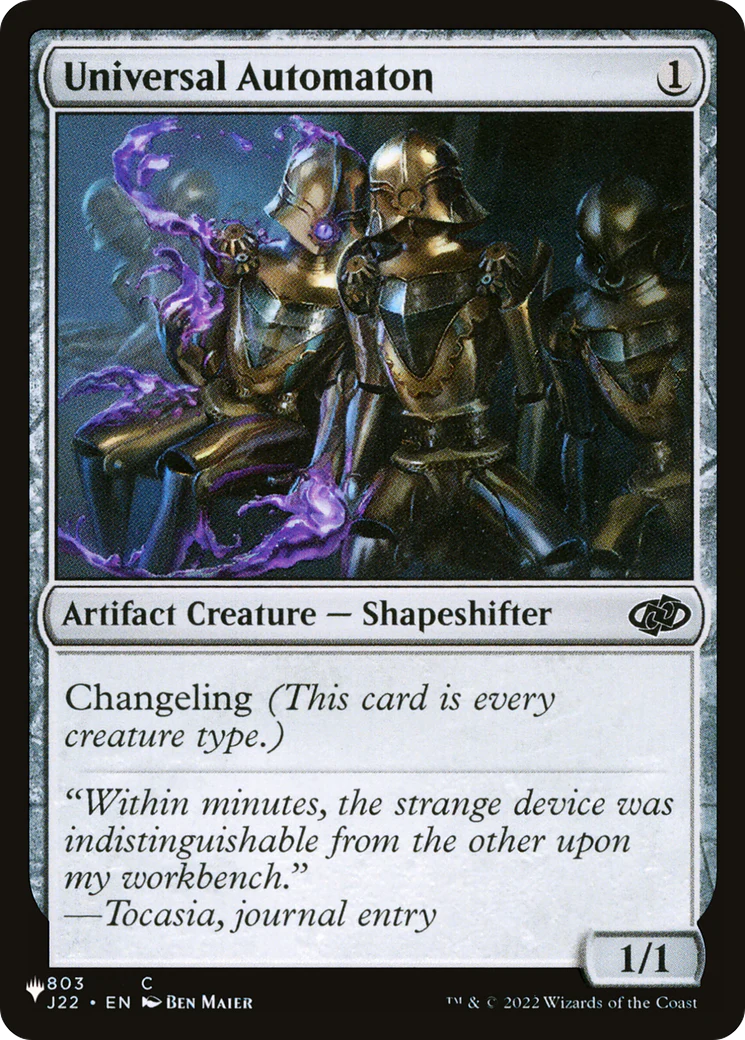 Universal Automaton (J22) [The List]