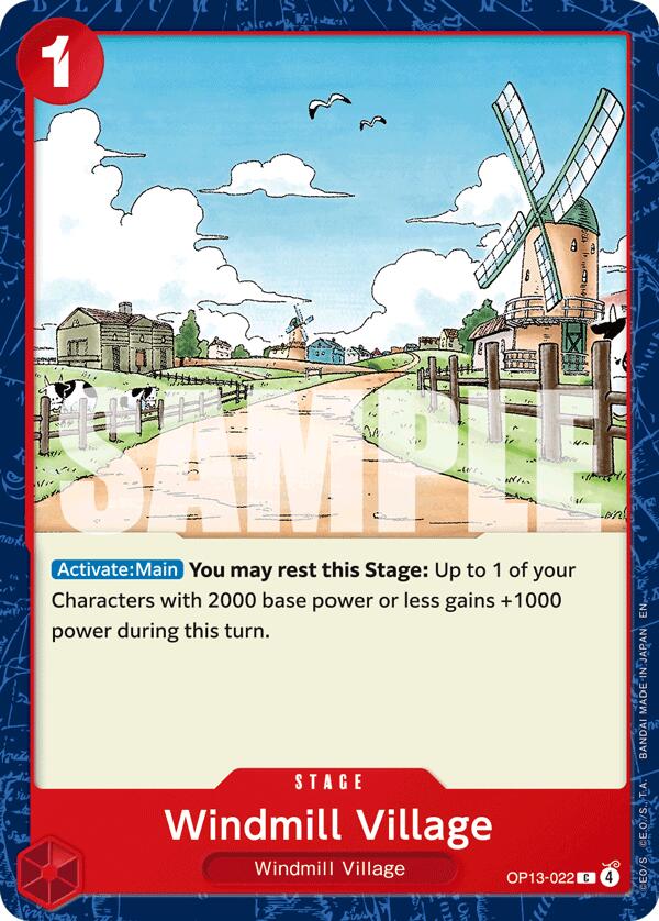 Windmill Village [Carrying On His Will]