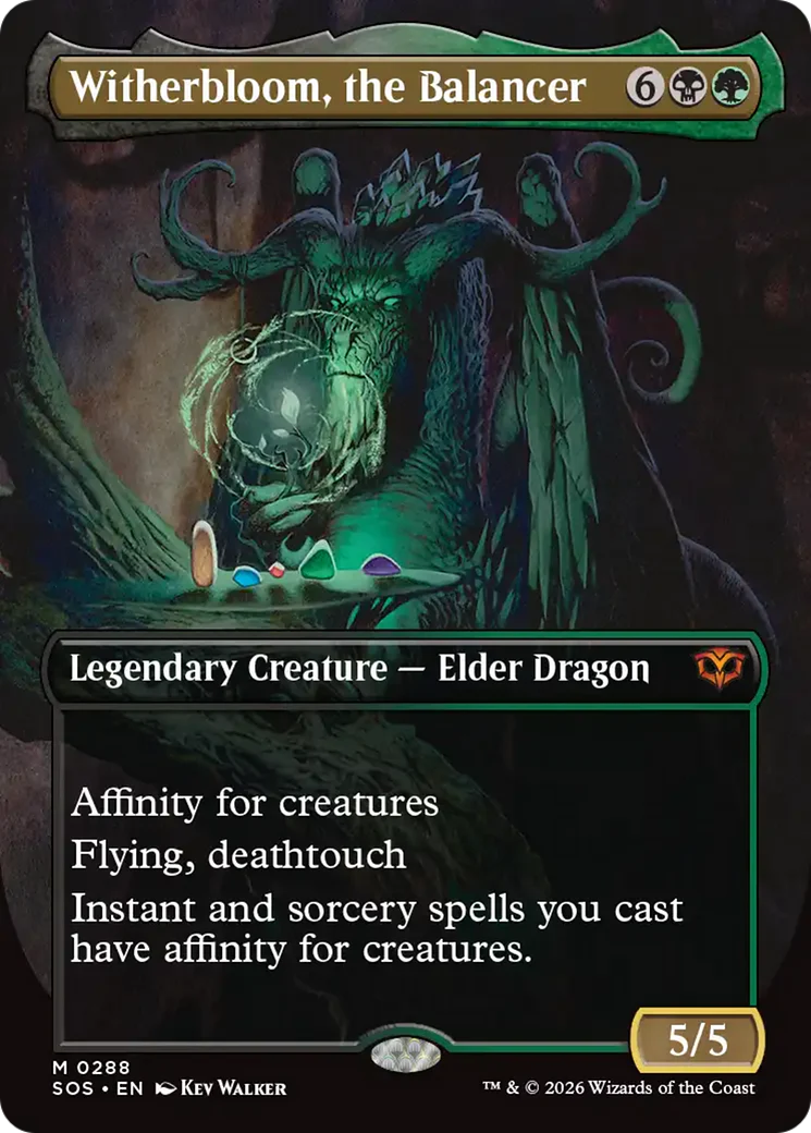 Witherbloom, the Balancer (Borderless) [Secrets of Strixhaven]